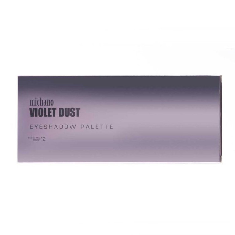 پالت سایه ۱۲ رنگ VIOLET DUST میچانو