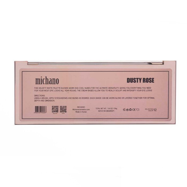 پالت سایه DUSTY ROSE میچانو